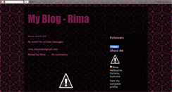 Desktop Screenshot of msrima81.blogspot.com