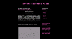 Desktop Screenshot of nature-coloring-pages.blogspot.com