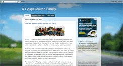 Desktop Screenshot of gospeldrivenfamily.blogspot.com