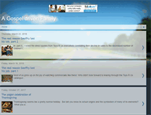 Tablet Screenshot of gospeldrivenfamily.blogspot.com