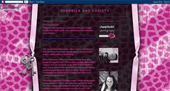 Desktop Screenshot of christypluskendrick.blogspot.com