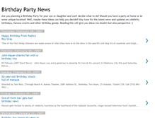 Tablet Screenshot of birthdaypartynews.blogspot.com