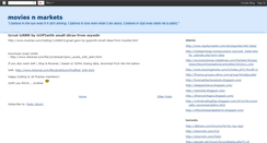 Desktop Screenshot of moviesnmarkets.blogspot.com