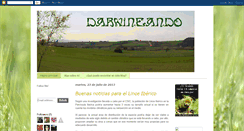 Desktop Screenshot of biodarwineando.blogspot.com