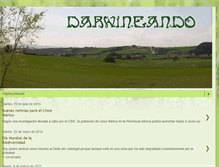Tablet Screenshot of biodarwineando.blogspot.com