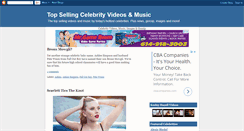 Desktop Screenshot of celebrityvideosmusic.blogspot.com