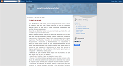 Desktop Screenshot of analisisdelarealidadddi.blogspot.com
