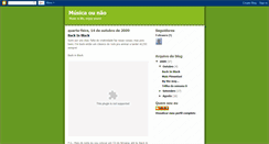 Desktop Screenshot of musicaounao.blogspot.com
