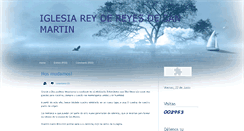 Desktop Screenshot of iglesiareydereyesdesanmartin.blogspot.com