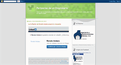 Desktop Screenshot of peripeciasdeunempresario.blogspot.com