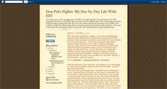 Desktop Screenshot of donpolonights.blogspot.com