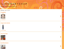 Tablet Screenshot of ilovebabyshops.blogspot.com