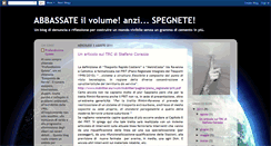 Desktop Screenshot of abbassateilvolume.blogspot.com