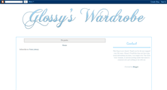 Desktop Screenshot of glosswardrobe.blogspot.com