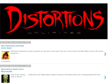 Tablet Screenshot of distortionsunlimited.blogspot.com