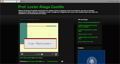 Desktop Screenshot of profelesteraliaga.blogspot.com