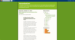 Desktop Screenshot of haramdotcom.blogspot.com
