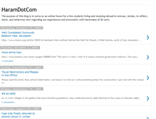 Tablet Screenshot of haramdotcom.blogspot.com