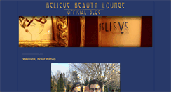 Desktop Screenshot of believebeautylounge.blogspot.com