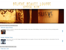 Tablet Screenshot of believebeautylounge.blogspot.com