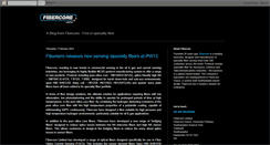 Desktop Screenshot of fibercore.blogspot.com