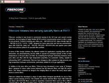 Tablet Screenshot of fibercore.blogspot.com