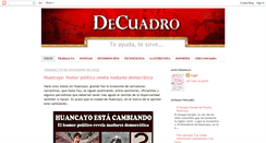 Desktop Screenshot of decuadro.blogspot.com