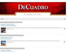 Tablet Screenshot of decuadro.blogspot.com