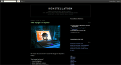 Desktop Screenshot of konstellation.blogspot.com