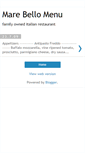 Mobile Screenshot of marebelloct-menu.blogspot.com