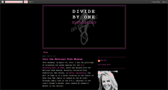 Desktop Screenshot of divideby1.blogspot.com