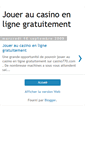 Mobile Screenshot of jouer-au-casino-en-ligne-gratuitement.blogspot.com