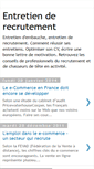 Mobile Screenshot of entretienderecrutement.blogspot.com