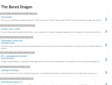 Tablet Screenshot of boreddragon.blogspot.com