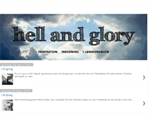 Tablet Screenshot of hellandglory.blogspot.com
