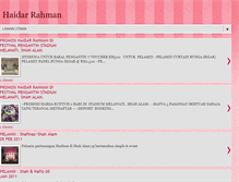 Tablet Screenshot of haidar-rahman.blogspot.com