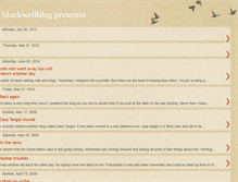 Tablet Screenshot of blackwellblogpresents.blogspot.com