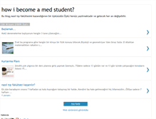 Tablet Screenshot of howibecomeamedstudent.blogspot.com
