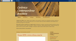Desktop Screenshot of ceramicacontemporaneabrasileira.blogspot.com
