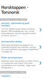Mobile Screenshot of norsktoppen.blogspot.com