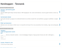 Tablet Screenshot of norsktoppen.blogspot.com