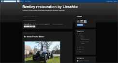 Desktop Screenshot of bentleyrestaurationbylieschke.blogspot.com