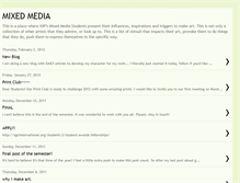 Tablet Screenshot of iupmixedmedia.blogspot.com