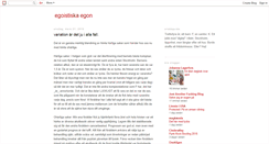Desktop Screenshot of egoegon.blogspot.com