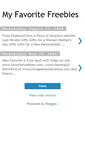 Mobile Screenshot of myfavoritefreebies.blogspot.com