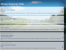 Tablet Screenshot of myafricanamericandolls.blogspot.com