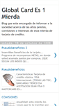 Mobile Screenshot of globalcardmierda.blogspot.com