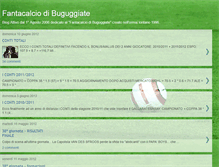 Tablet Screenshot of fantacalciobuguggiate.blogspot.com