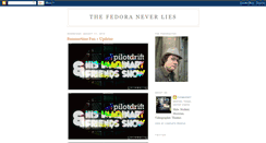 Desktop Screenshot of fussbudgetfedora.blogspot.com