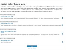 Tablet Screenshot of casino-poker-black-jack-.blogspot.com